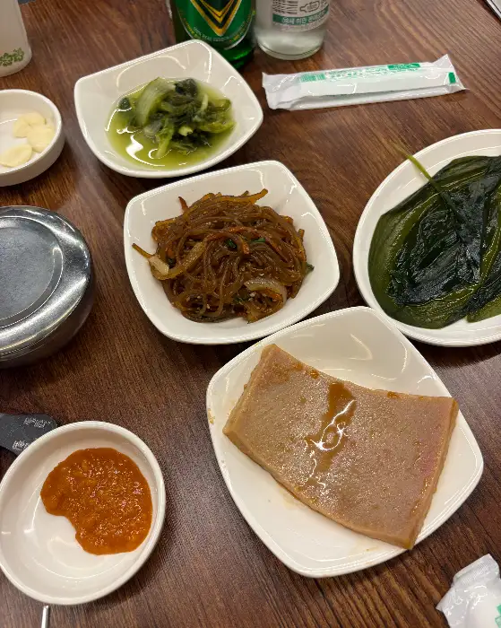 다양한 밑반찬