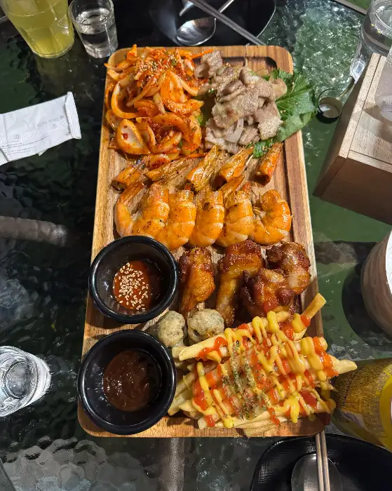 푸짐한 플래터 메뉴