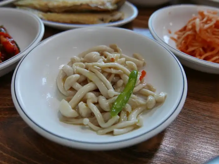 재첩국 클로즈업