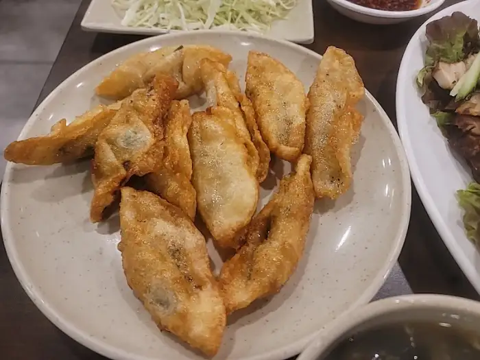 군만두 클로즈업