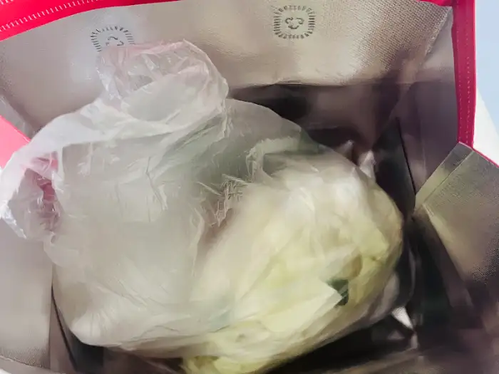포장된 닭갈비 내용물