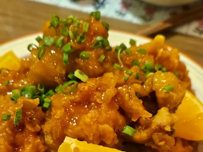 오렌지치킨 요리