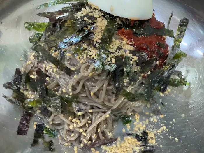 막국수 비주얼