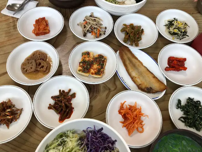 재첩회덮밥 재료 상세 컷