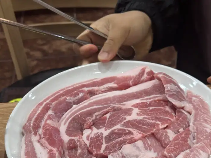 신선한 삼겹살 모둠