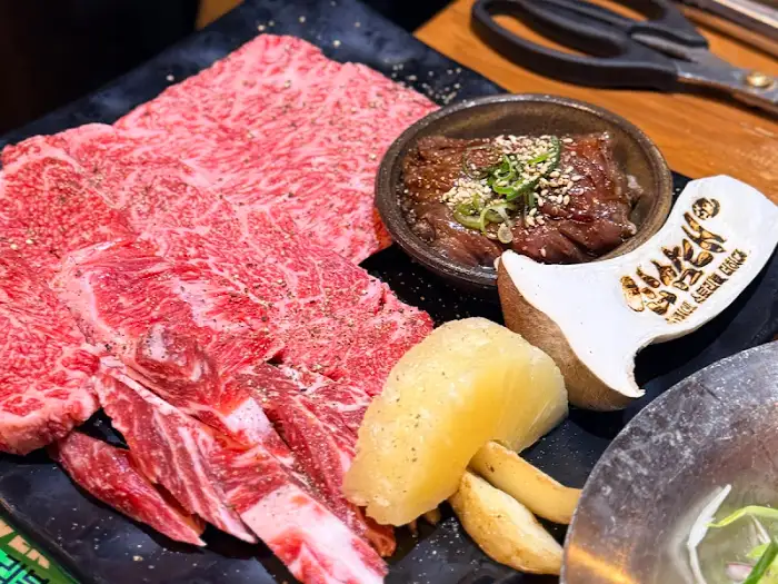 우대갈비와 곁들임