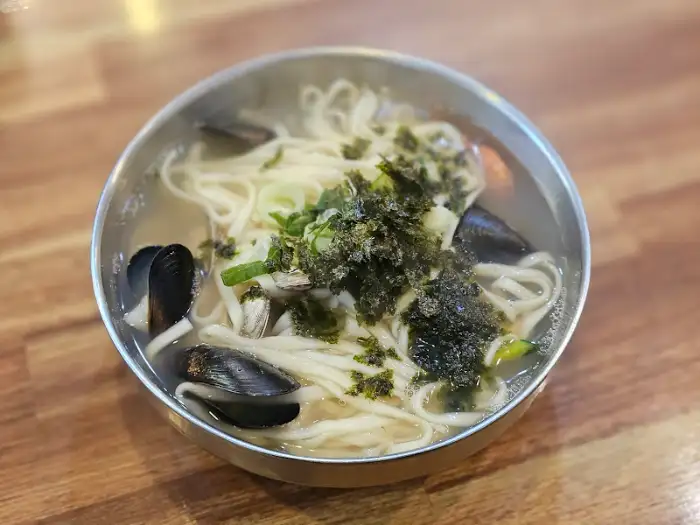 칼국수 전체 모습