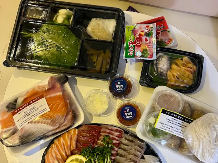 포장 및 배달 구성
