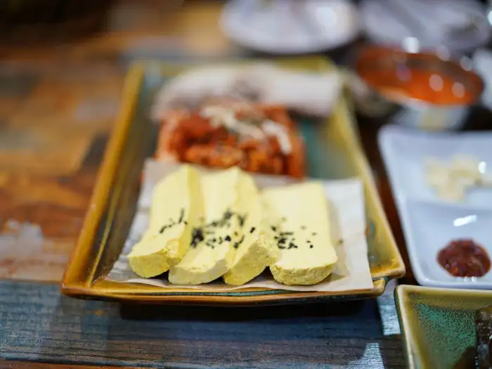 부드러운 황금두부