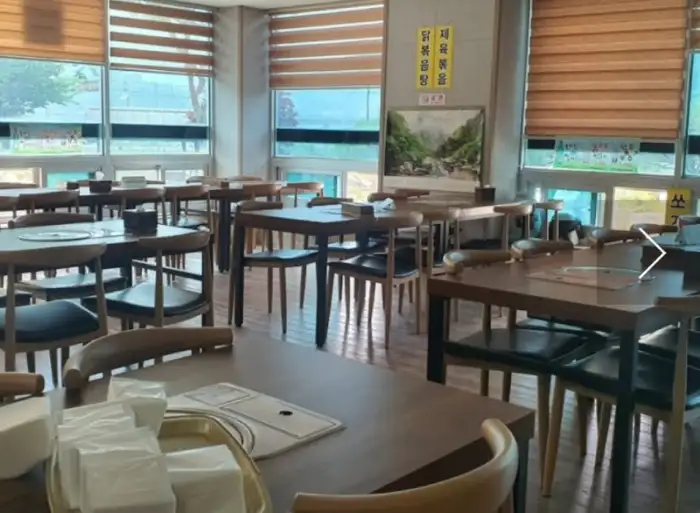 식당 내부 모습
