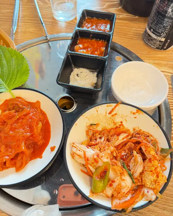 잘 익은 김치
