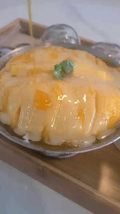 망고빙수 디테일 샷