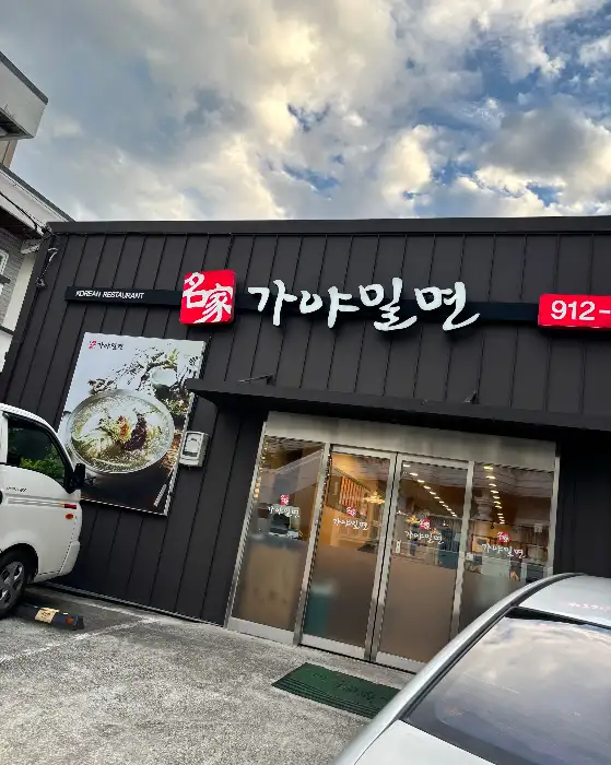 물밀면과 비빔밀면