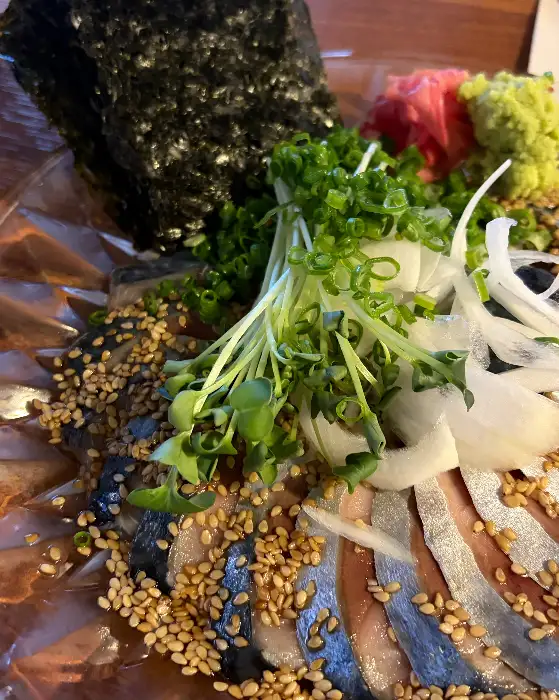 깻잎 막회 플레이트