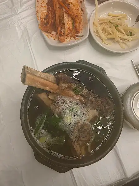 갈비탕 클로즈업