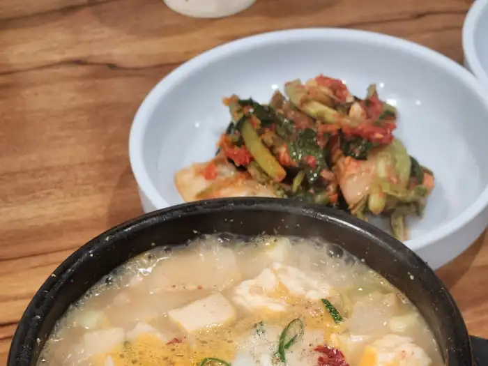 순두부 한 그릇의 모습