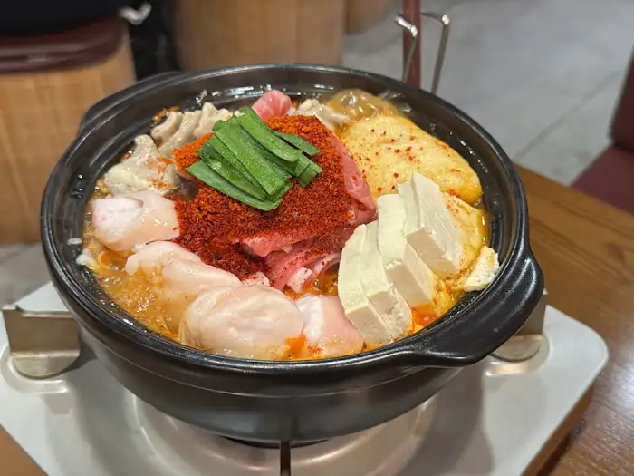 푸짐한 곱창대창전골 첫 비주얼