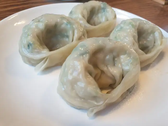 김치만두와 고기만두