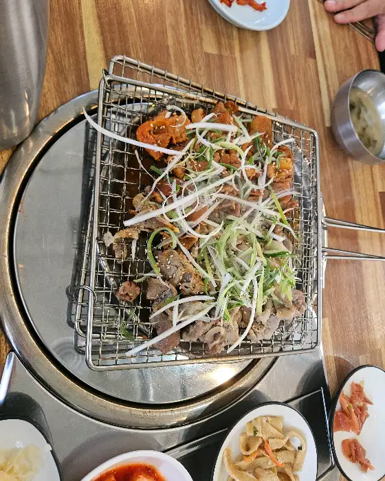 석쇠불고기 요리 과정