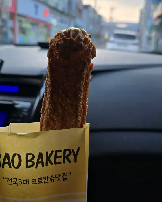 차 안에서 찍은 크로칸슈