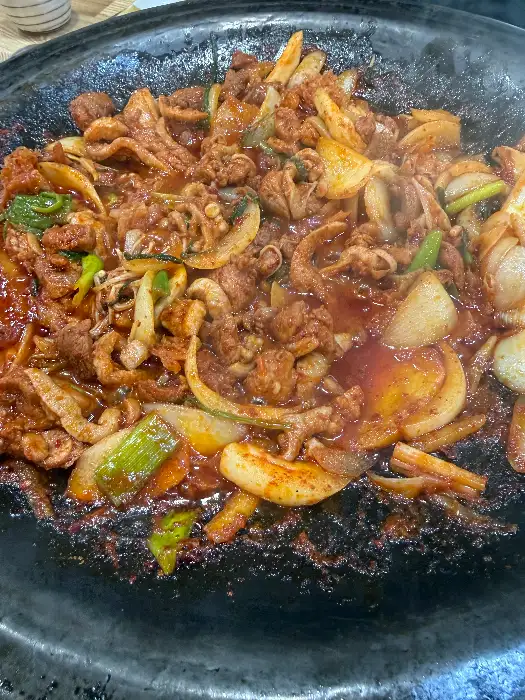 오리백숙 요리