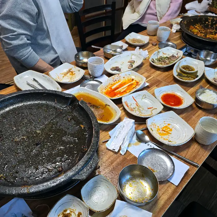 볶음밥 완성 모습