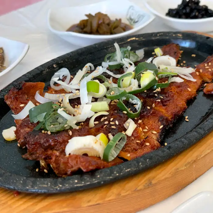 구워진 황태 구이