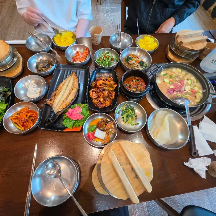 푸짐한 한상차림