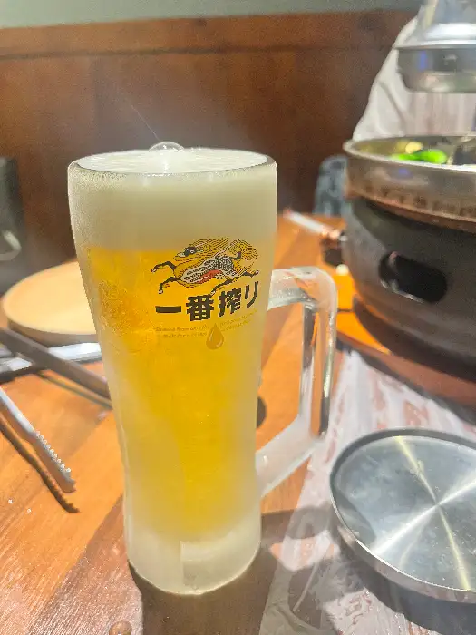 시원한 맥주잔