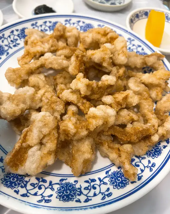 바삭한 탕수육의 모습