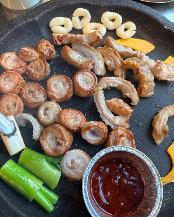 막창 단면