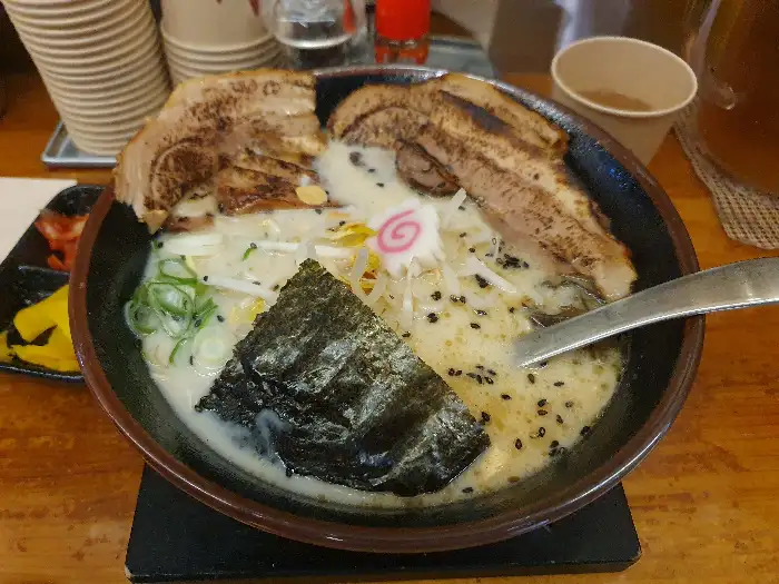 매운 돈코츠 라멘 모습