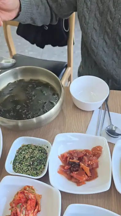 밑반찬과 숭늉