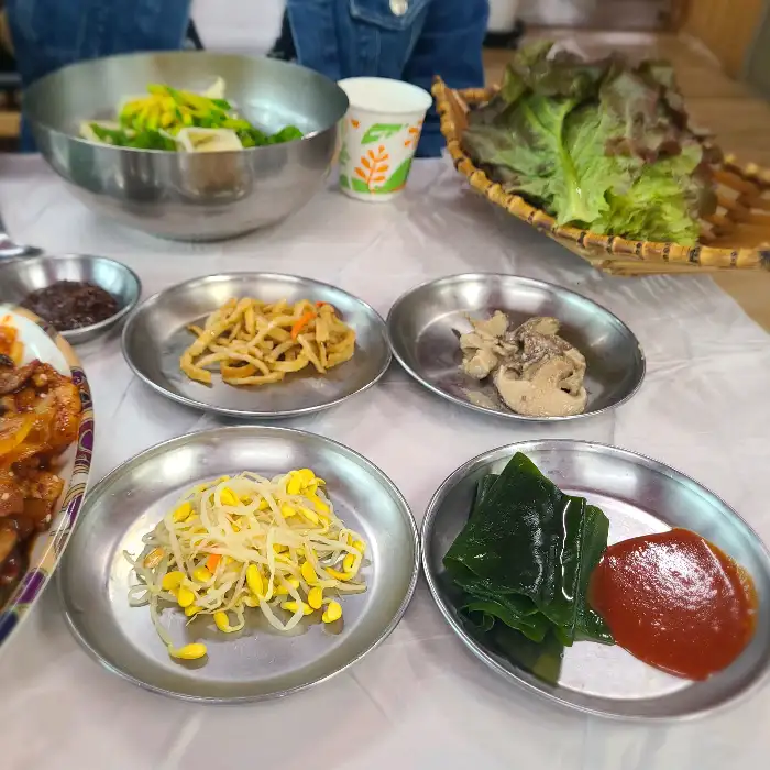 보리밥 비빔밥 재료