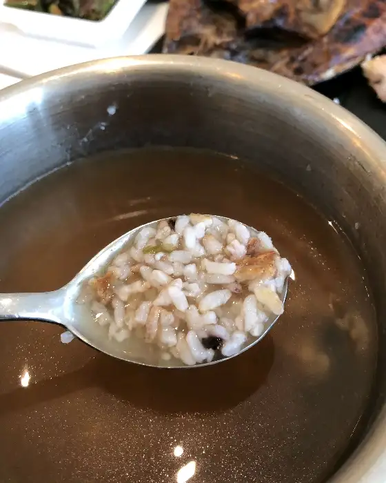 솥밥과 숭늉