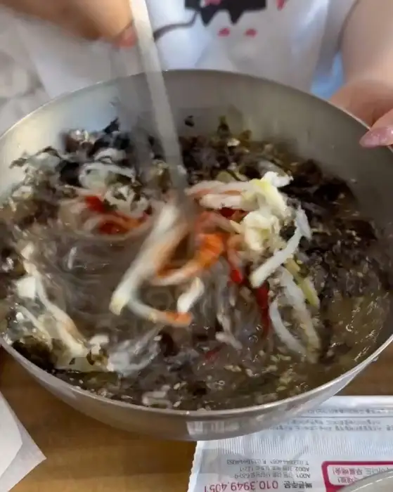 비빔막국수