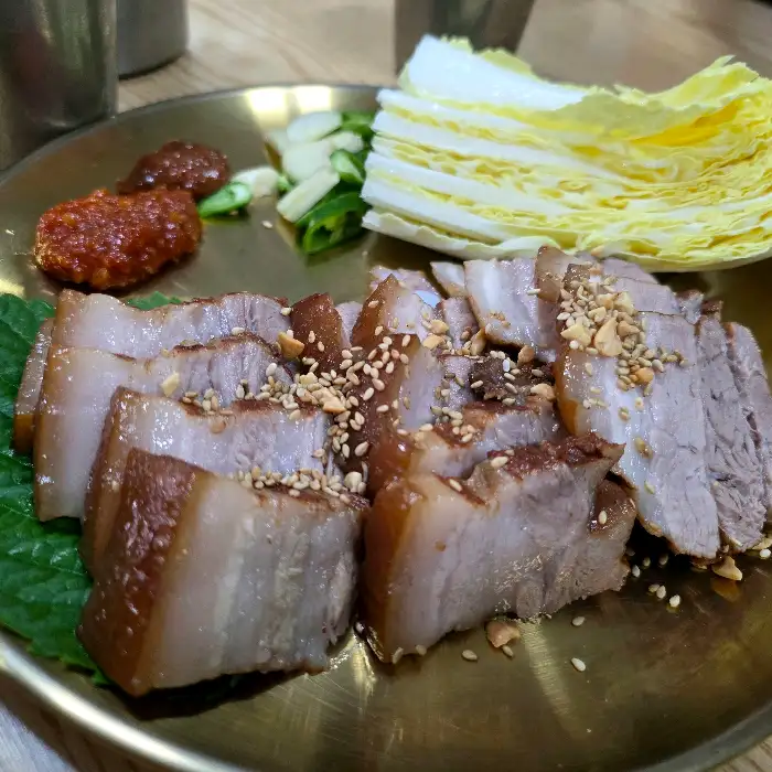 한치물회
