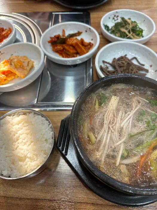 맑은 국물의 탕