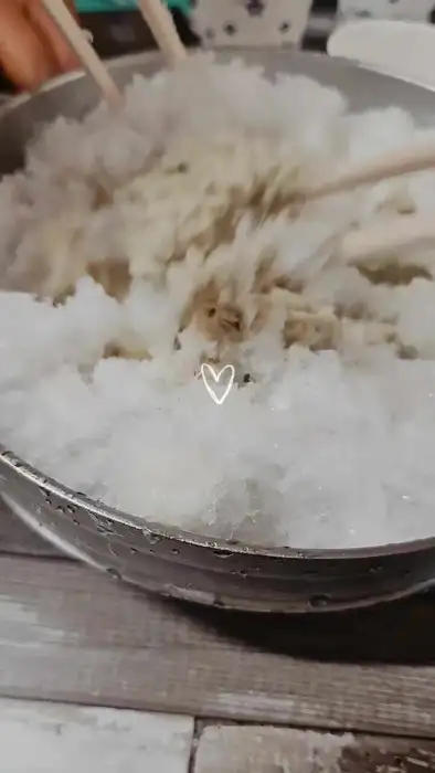눈꽃얼음 콩국수