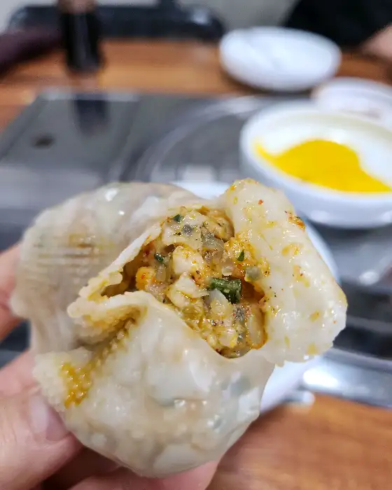 만두 속 모습
