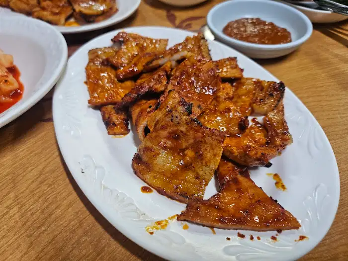 매콤달콤한 양념의 불고기
