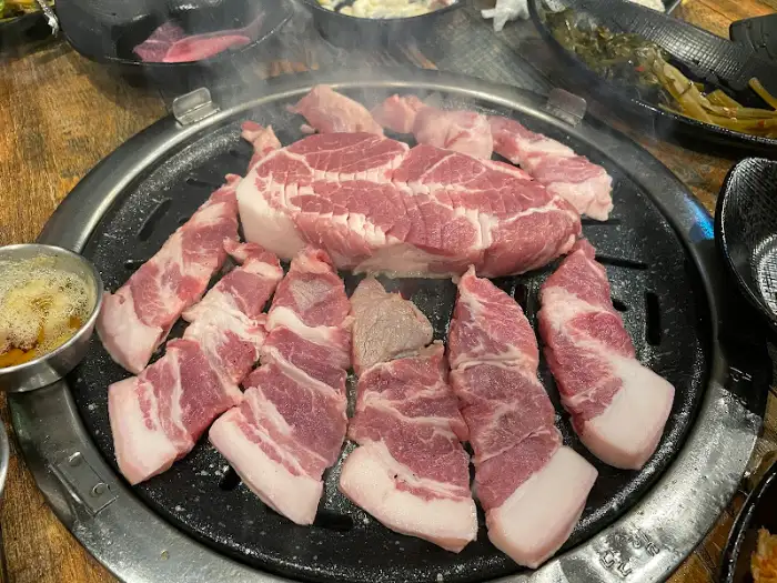 고기 준비된 모습