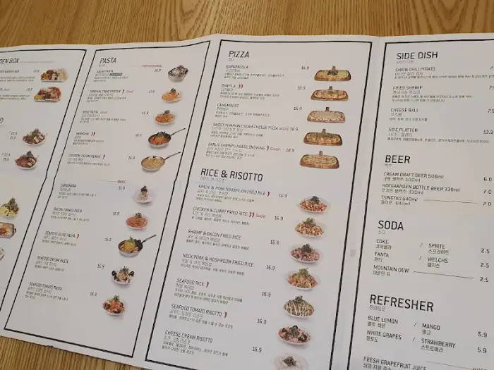 먹음직스러운 목살 스테이크 샐러드