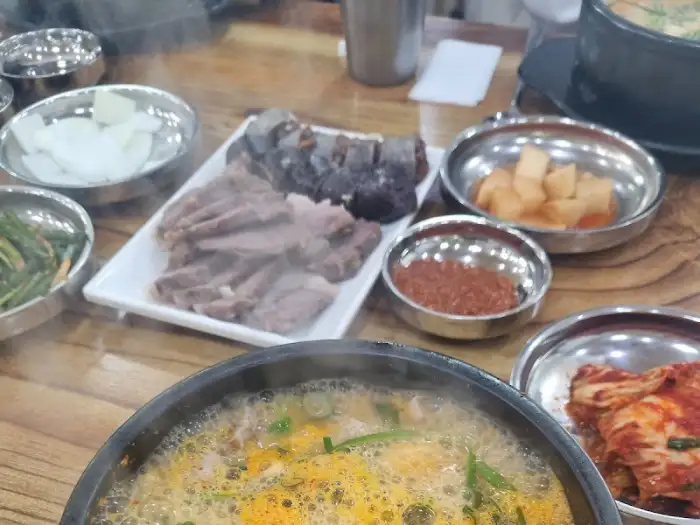 순대와 수육 플레이트