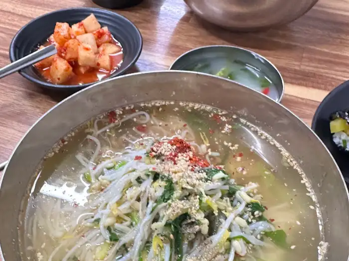 물국수 클로즈업