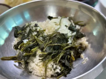정선의 숨결, 곤드레 한 숟갈에 담기다: 잊을 수 없는 맛집 이야기