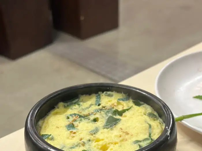 정갈한 된장찌개