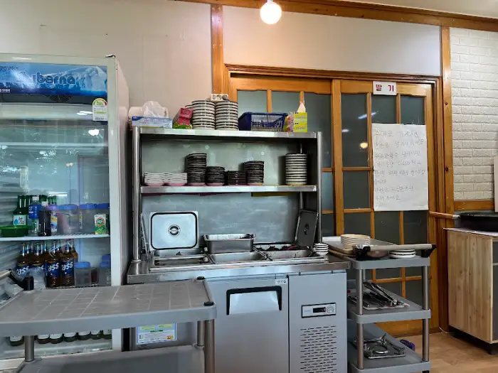 주방 근처의 풍경