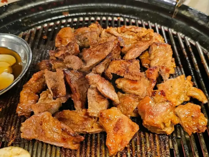 구워지는 고기