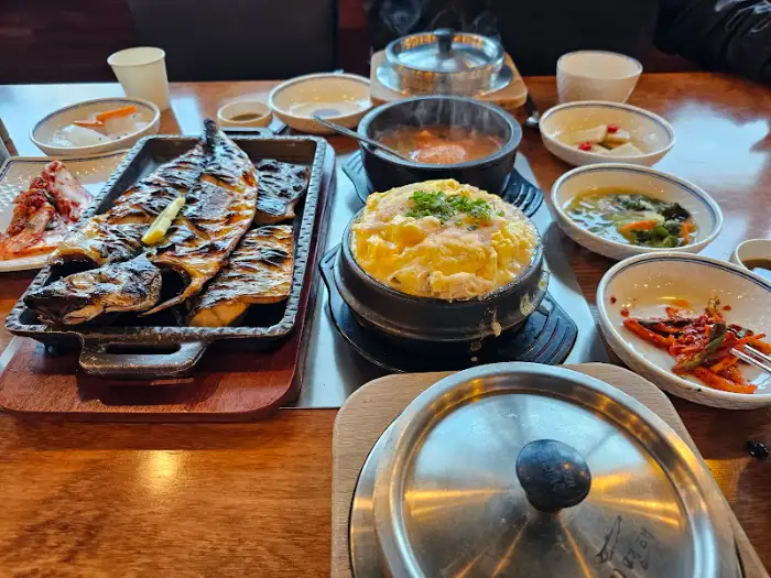 보리굴비와 녹차물
